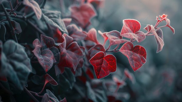 Lierre à feuillage rouge en hiver : éblouissez votre jardin