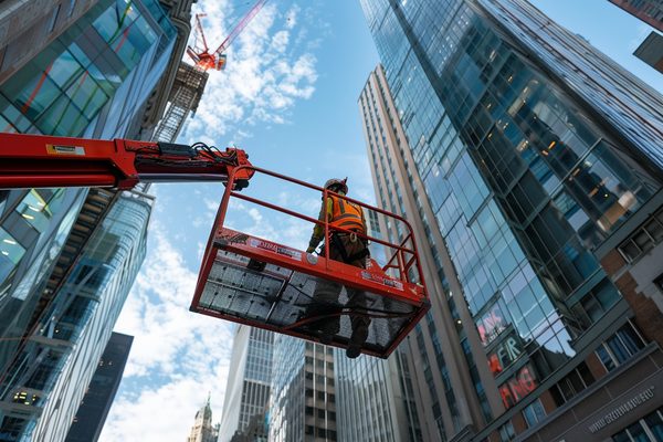 Louez une nacelle araignée 13m pour tous vos travaux en hauteur
