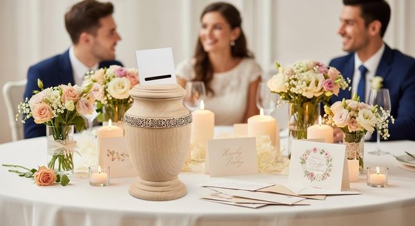 Urne de mariage : la pièce maîtresse pour une réception inoubliable